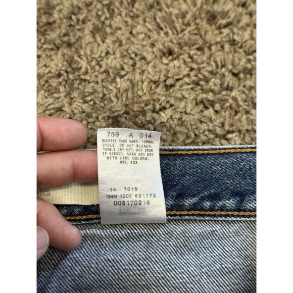 LEVIS 2003 517 Bootcut Jeans 36x36 (Fits 34x35) Y2k Faded Rugged Work Preppy - Picture 4 of 11
